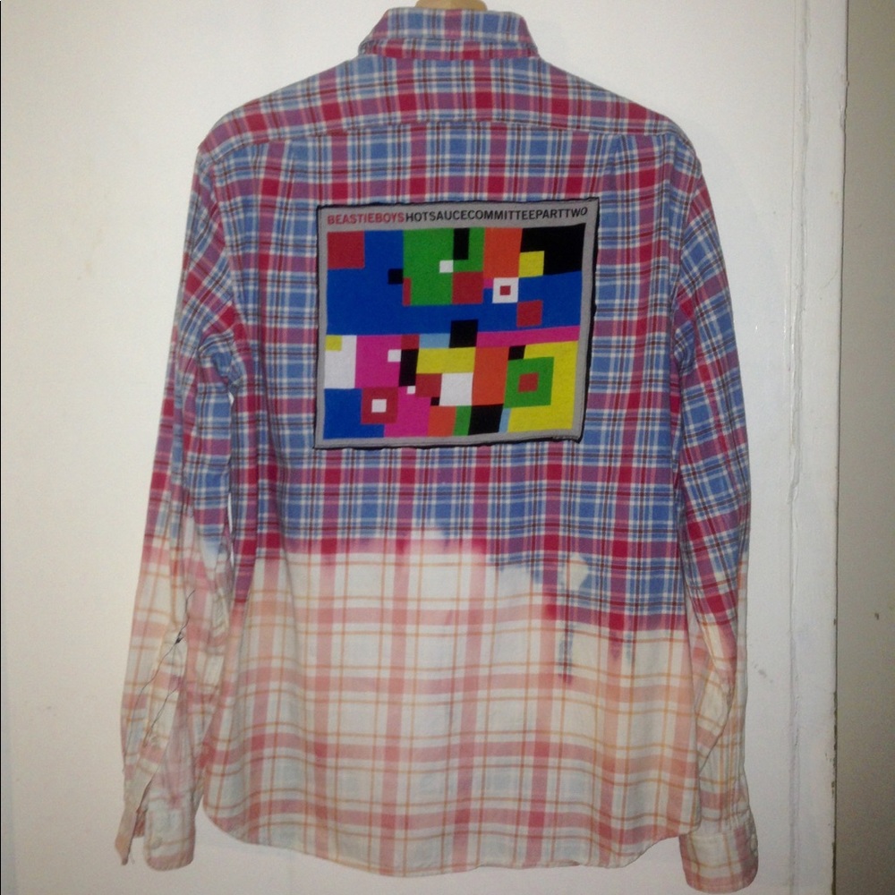 Upcycled BeastieBoys HotSaucePart2 Festival Shirt
